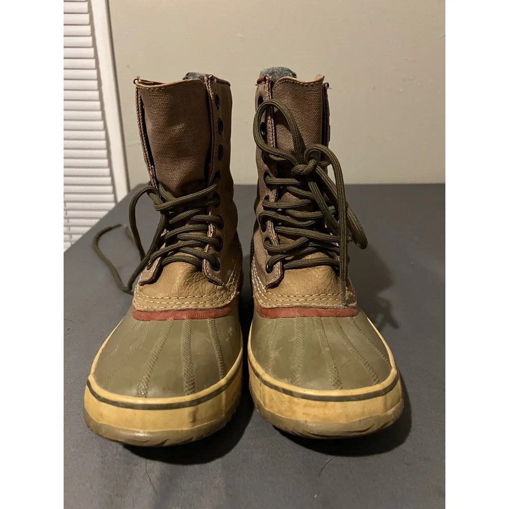 Sorel 1964 Premium T Men's Canvas Waterproof Winter Duck Boots Brown 7